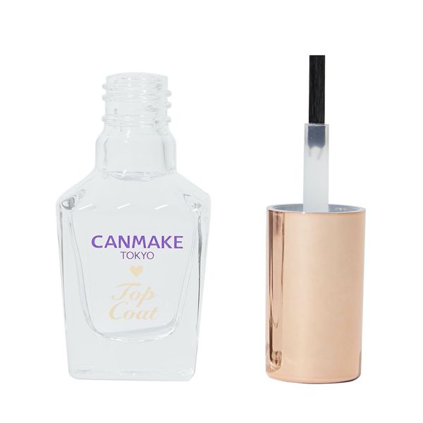 速乾で塗りやすいCANMAKE(キャンメイク)『カラフルネイルズ NTC トップコート』をご紹介に関する画像1
