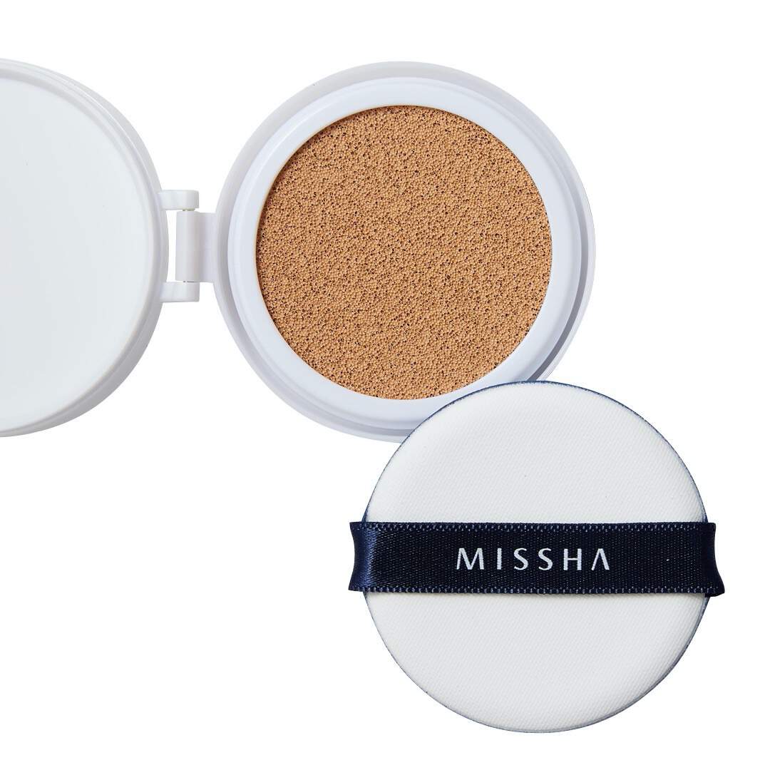 ほどよいマット感MISSHA(ミシャ)『ミシャ M クッション ファンデーション No.23 自然な肌色 マット』をご紹介に関する画像1