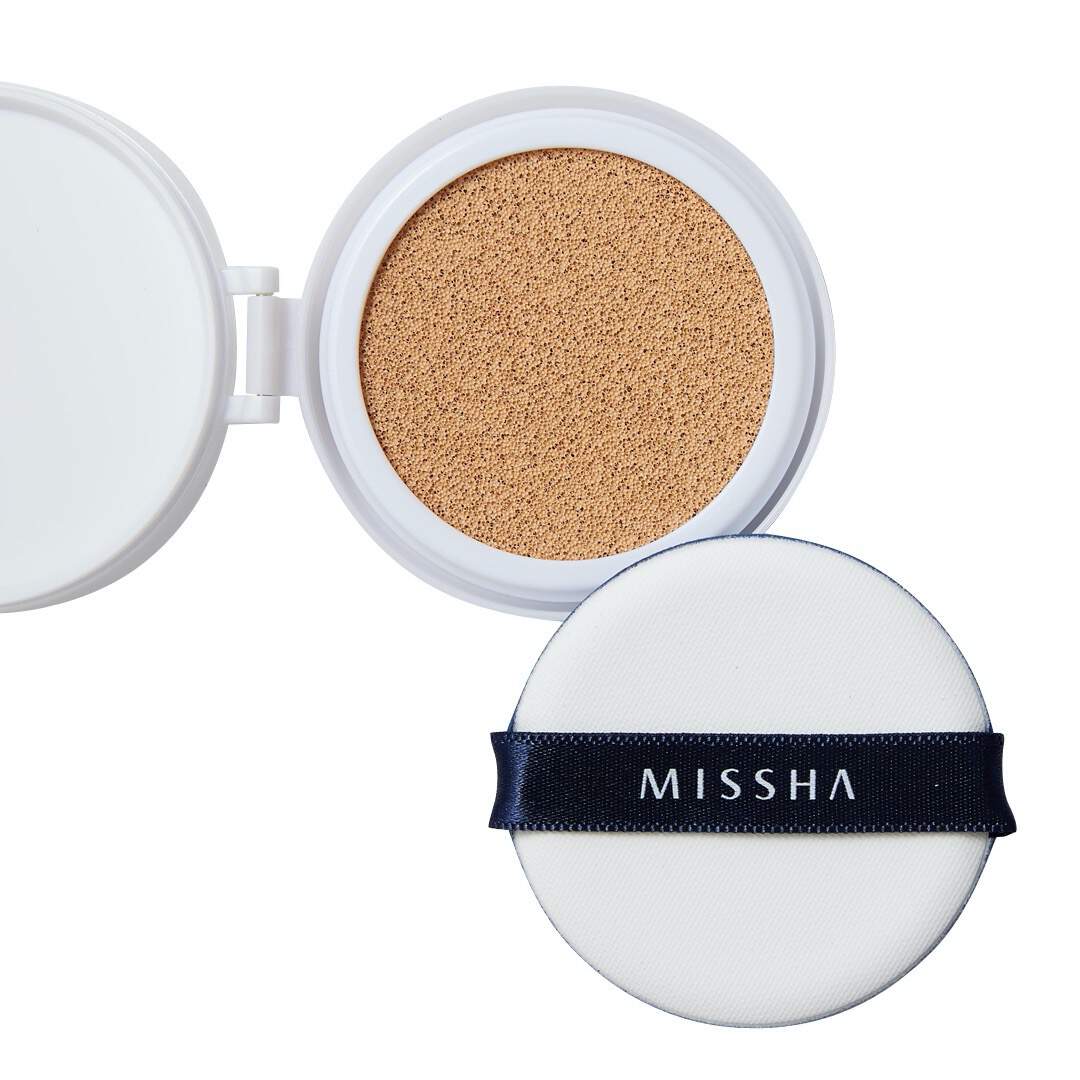 MISSHA(ミシャ)『M クッション ファンデーション No.21 明るい肌色』の使用感をレポに関する画像1