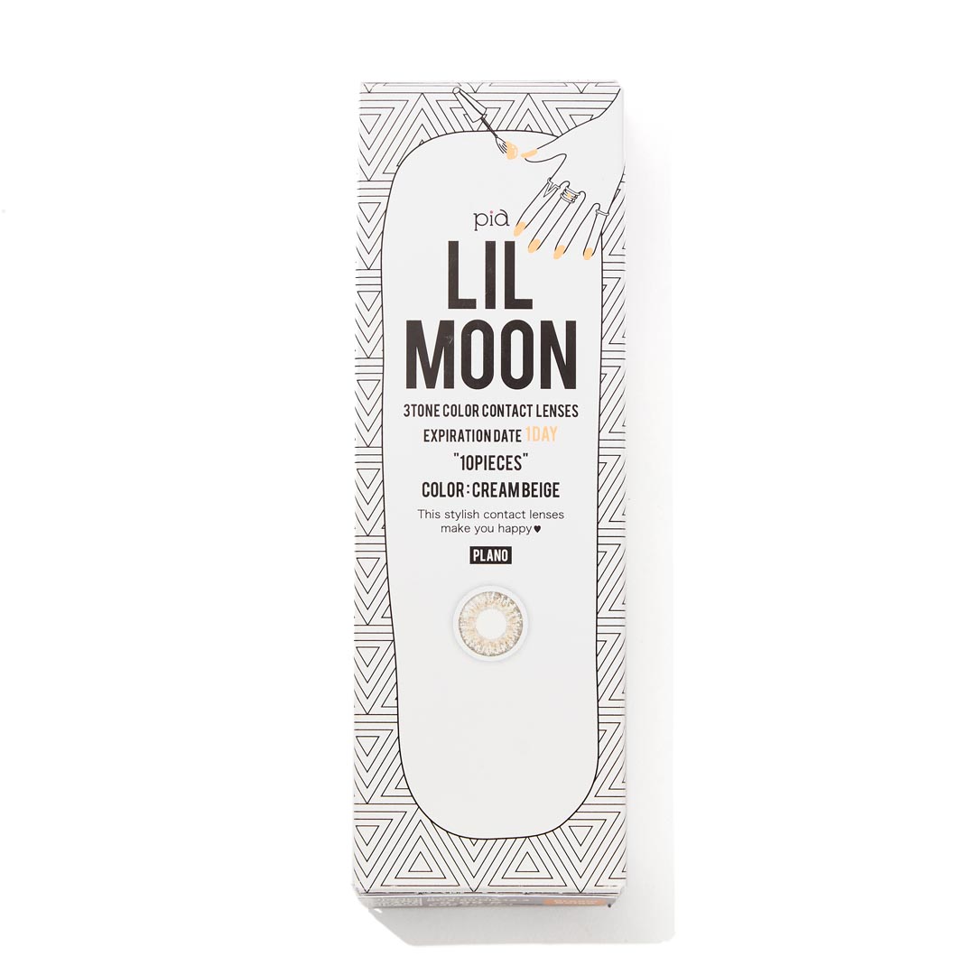 透き通るようなリアルハーフカラコン!『LIL MOON(リルムーン)クリームベージュ』をご紹介に関する画像1