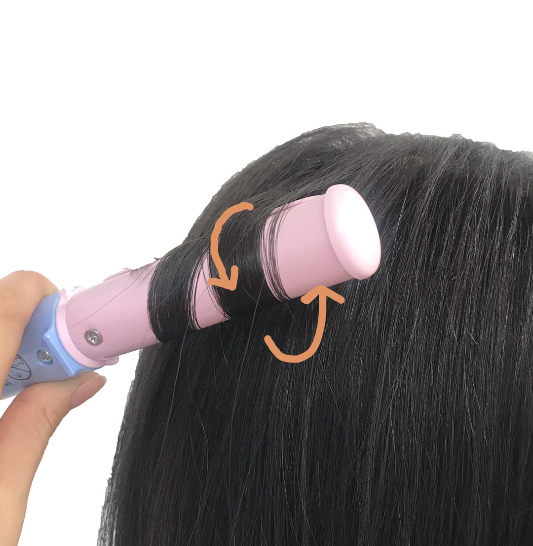 くるんと艶カール 手のひらサイズのコードレスヘアアイロンに関する画像19