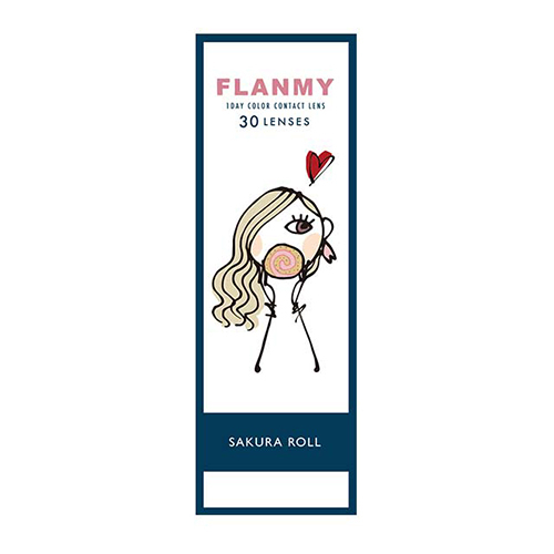 こっそり叶う、オトナかわいい瞳へ! カラコン『FLANMY(フランミー)サクラロール』をご紹介♡に関する画像1