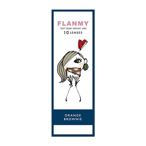こっそり叶う、オトナかわいい瞳へ!『FLANMY(フランミー)オレンジブラウニー』をご紹介♡に関する画像1