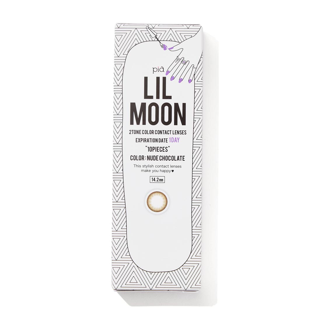 透き通るようなリアルハーフカラコン!『LIL MOON(リルムーン)ヌードチョコレート』をご紹介に関する画像1