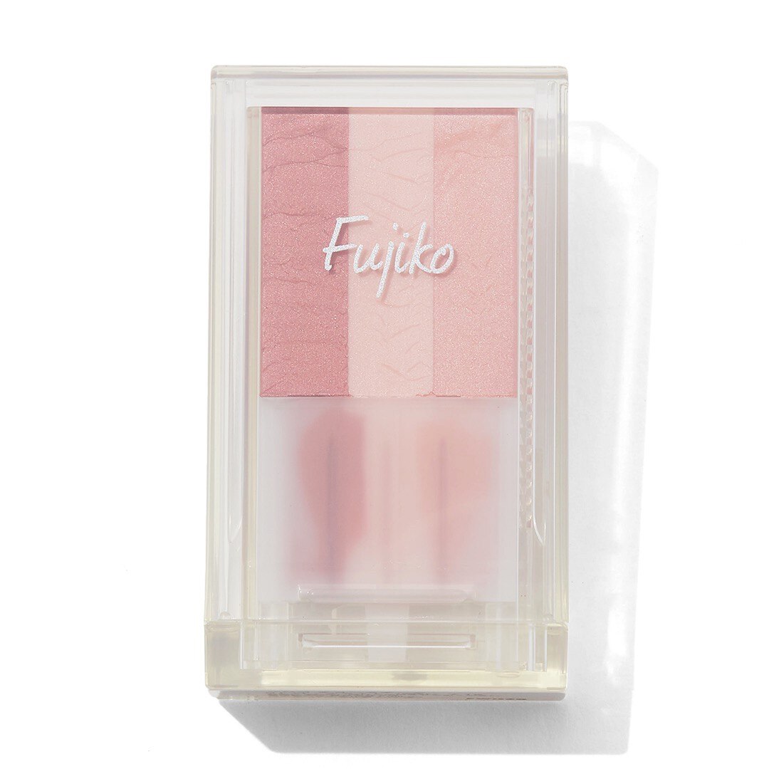 テクニックいらずのツヤグラデチーク Fujiko(フジコ)の『チョークチーク 01 ローズライト』をご紹介に関する画像1