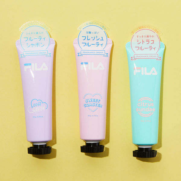 FILAから登場!清潔感漂うフレグランスクリームに関する画像1