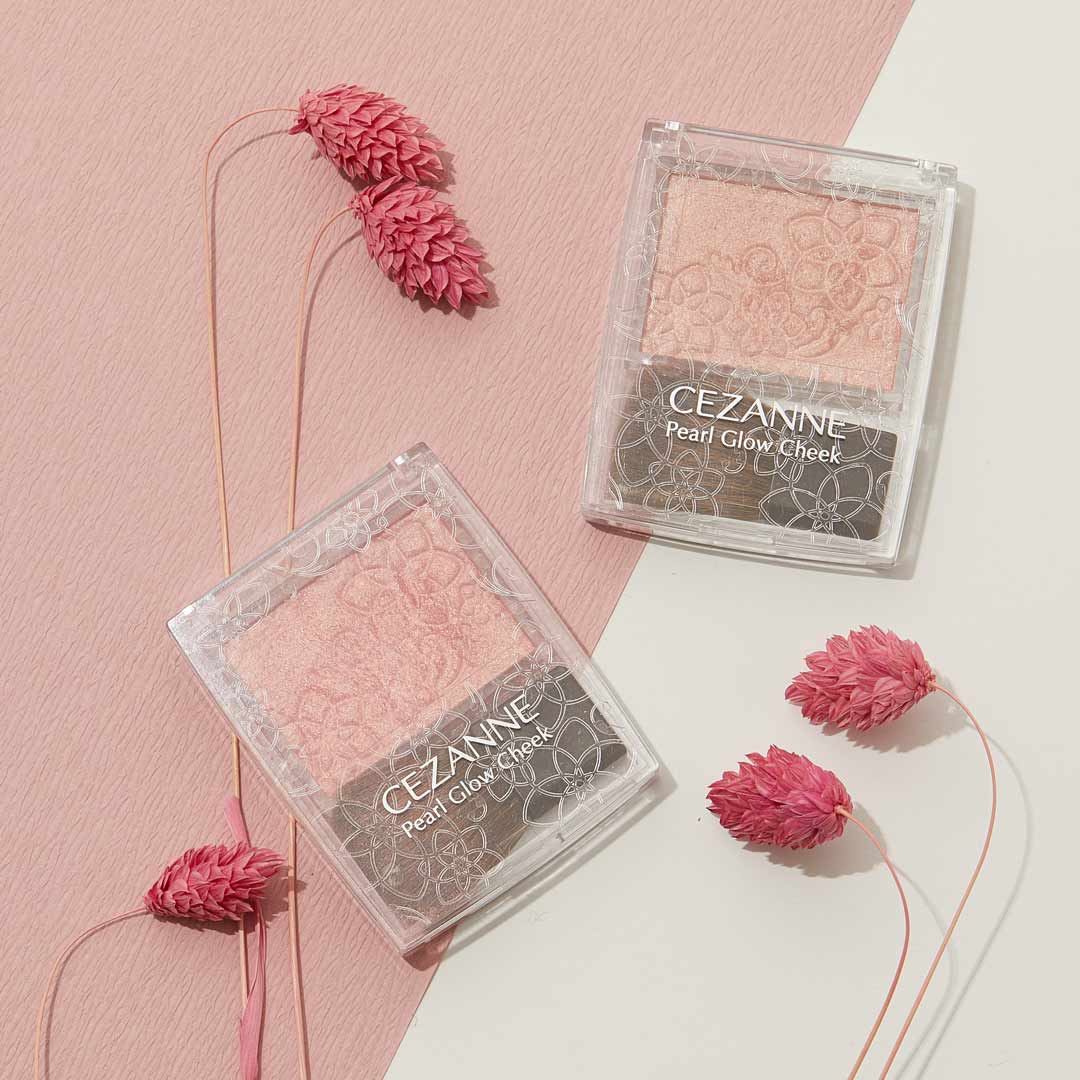 ひと塗りで上品なツヤほっぺ完成♡ CEZANNE(セザンヌ)の『パールグロウチーク』をご紹介!に関する画像1