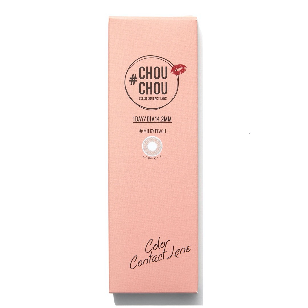 フォトジェニックカラコンでおしゃれな瞳を演出! CHOUCHOUワンデーのミルキーピーチをご紹介に関する画像4