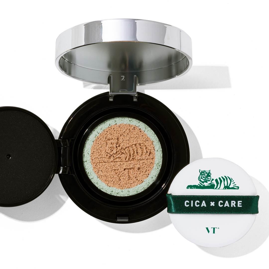 VT cosmetics(ブイティコスメティクス)『シカレッドネスカバークッション 13 バニラベージュ 』の使用感をレポに関する画像1
