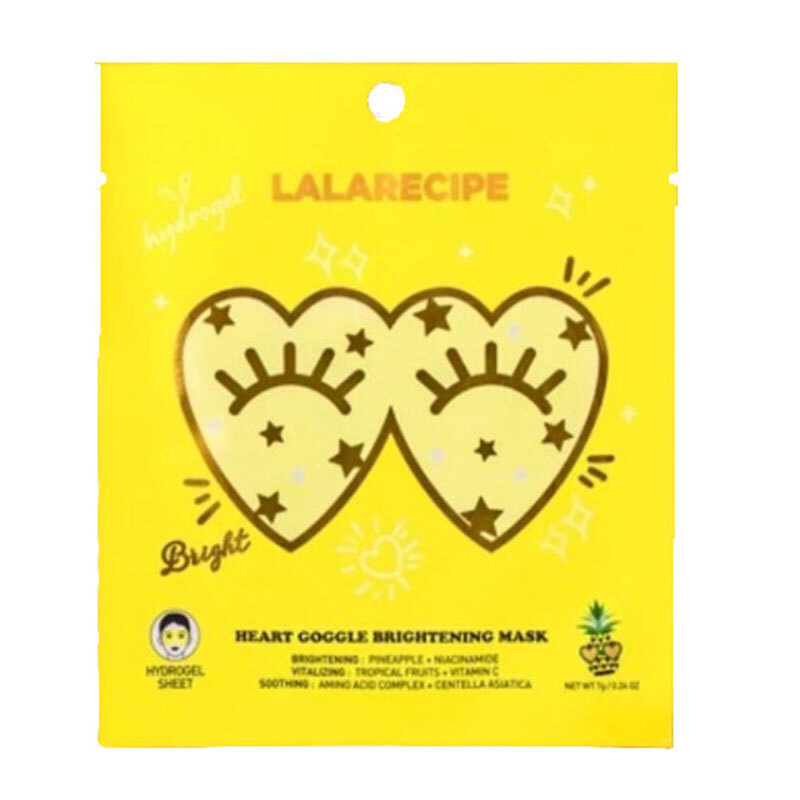 ハートの見た目がキュートなLALARECIPE(ララレシピ)『ハートゴーグルブライトニングマスク』の使用感をレポに関する画像1