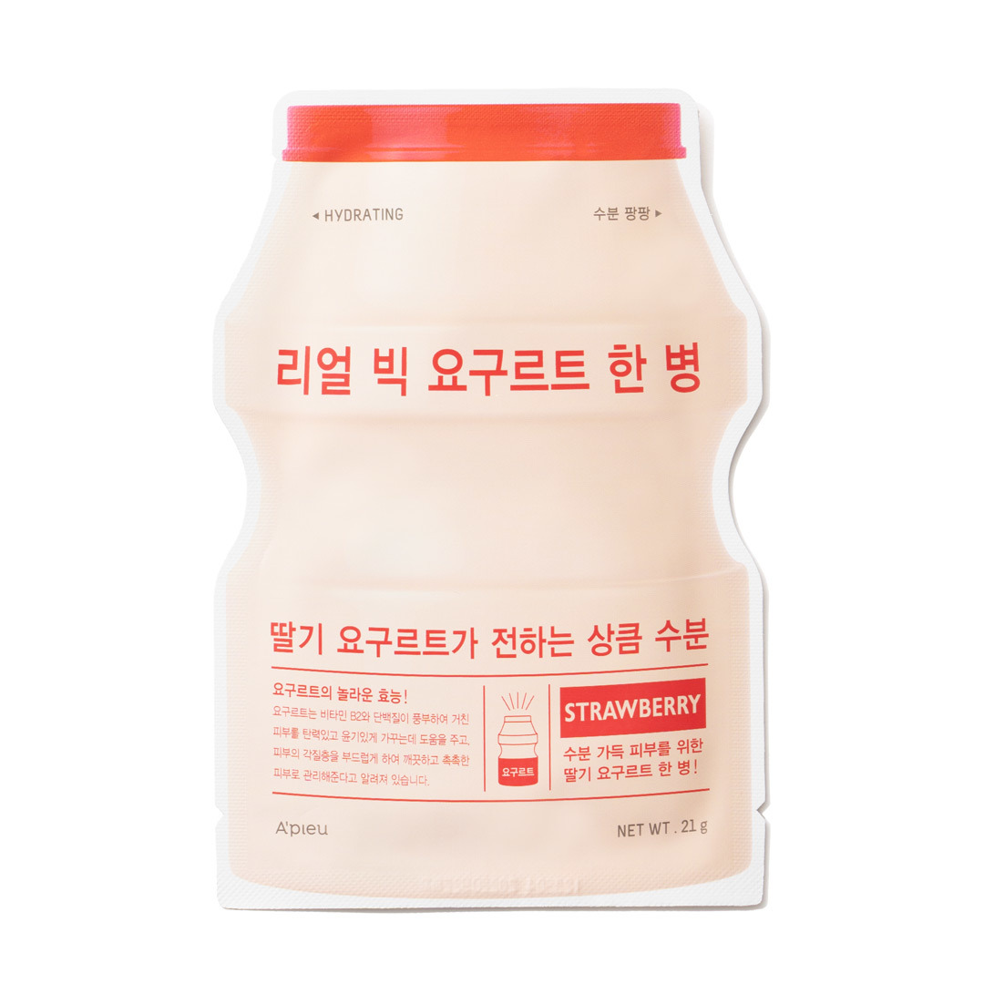 まるで本物のヨーグルト!乳酸菌とヨーグルトの力でしっとりとした美肌に導くシートマスク。に関する画像1