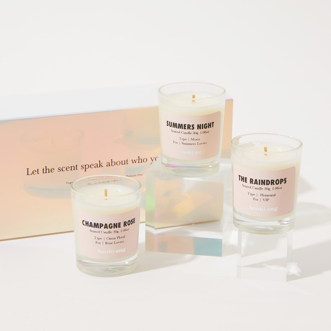 人気3種がセットになったオシャレ女子必見のキャンドルセット『SPECIAL BOX OPAL』をご紹介に関する画像1
