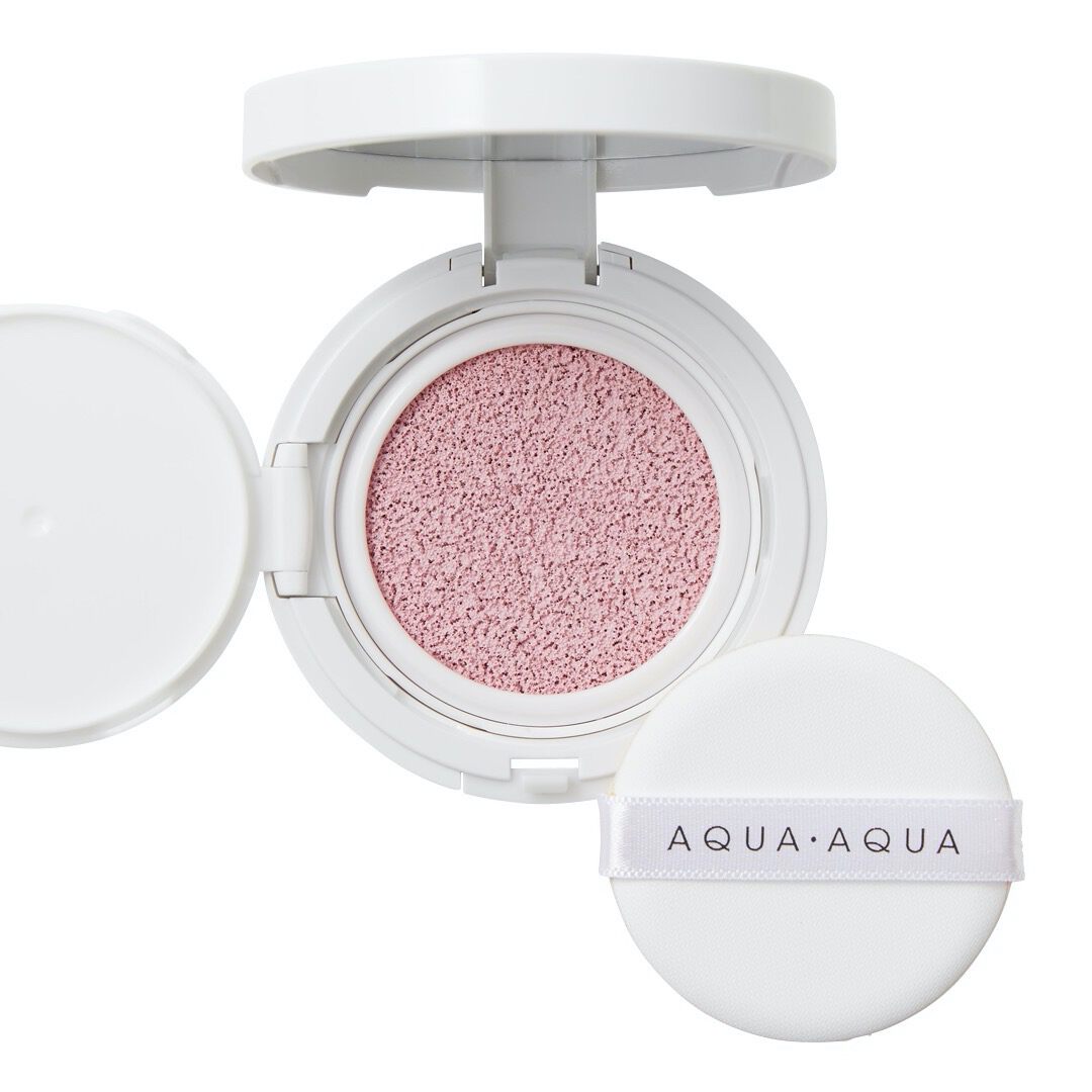 AQUA AQUA(アクア・アクア)『オーガニッククッションコンパクト カラーベース ピンク(トーンアップ)』の使用感をレポ!に関する画像4
