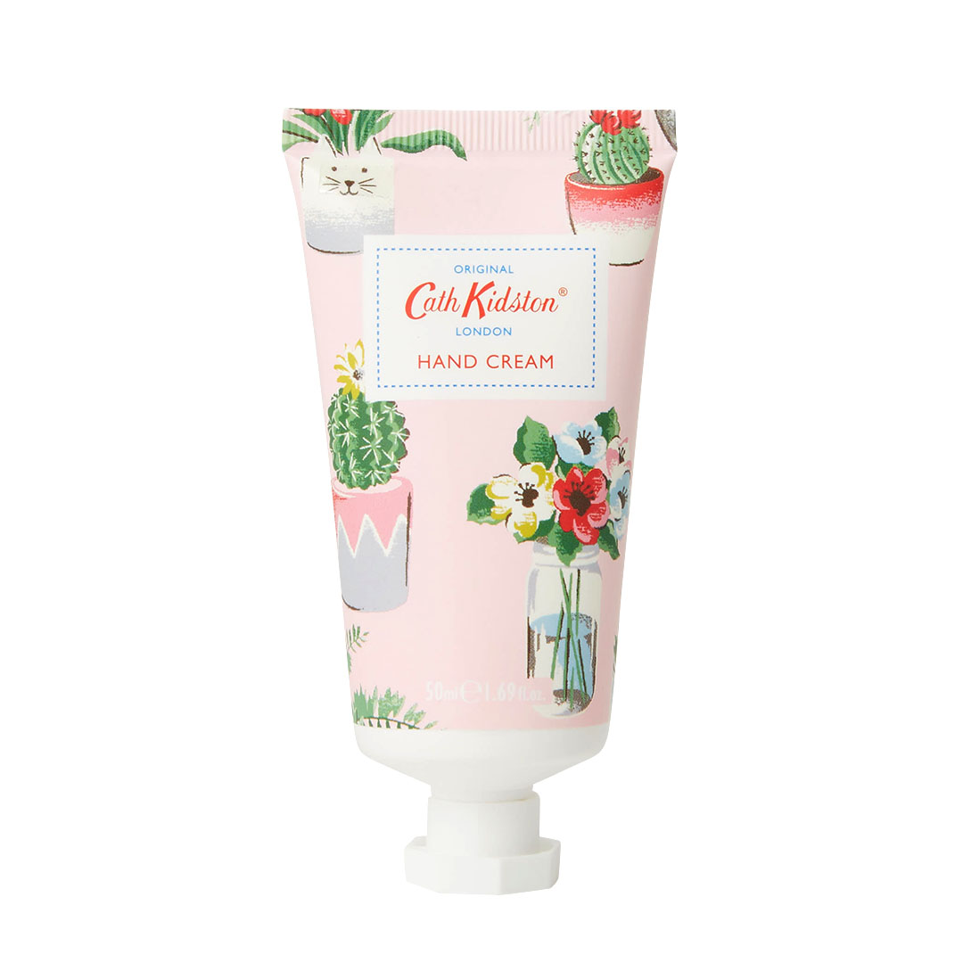 Cath Kidston(キャス・キッドソン)『ハンドクリーム マンダリン&ピオニーの香り プラントポット』の使用感をレポ!に関する画像4