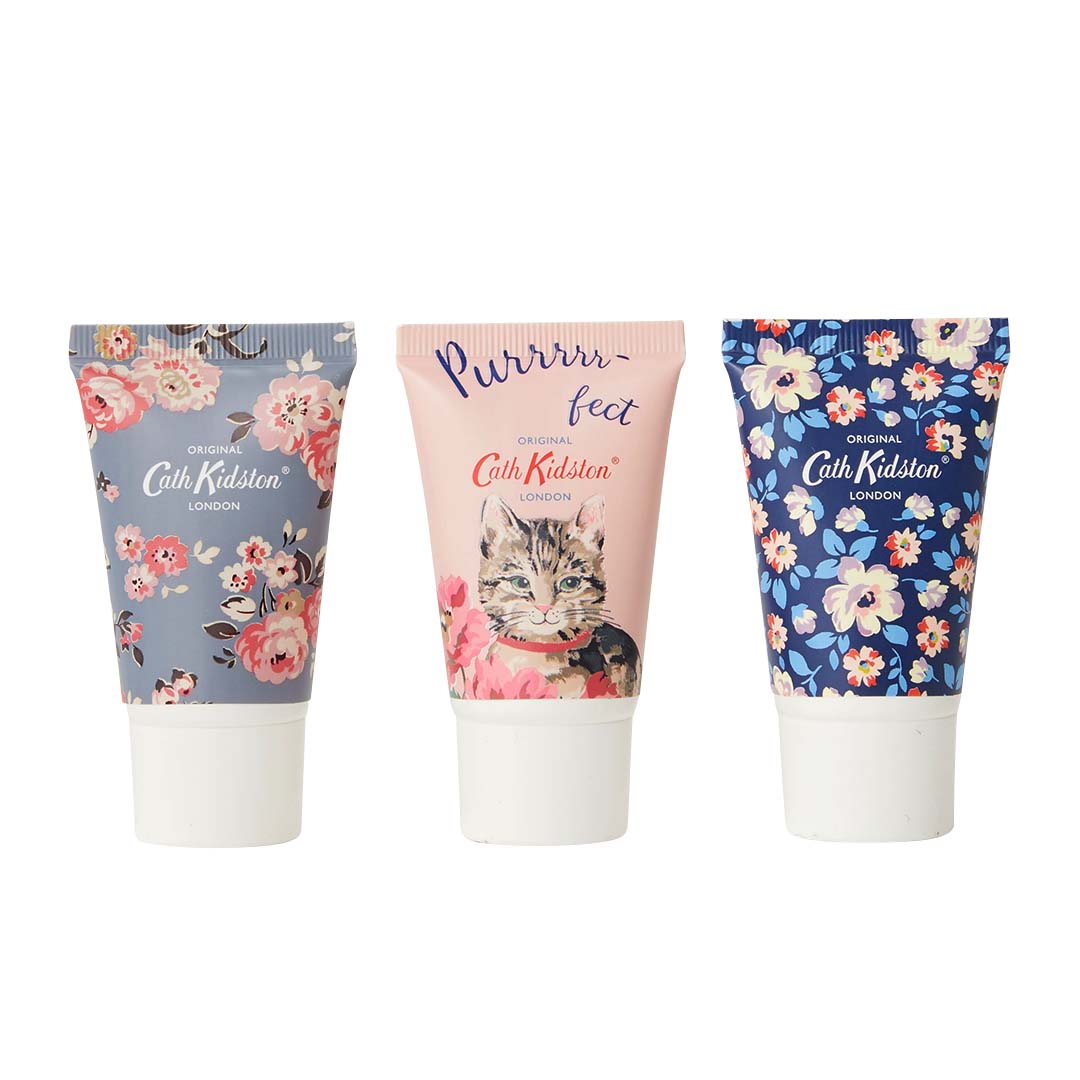 ギフトにぴったり!CathKidston(キャス・キッドソン)『ハンドクリーム トリオ キャット&フラワー』の使用感をレポ!に関する画像7