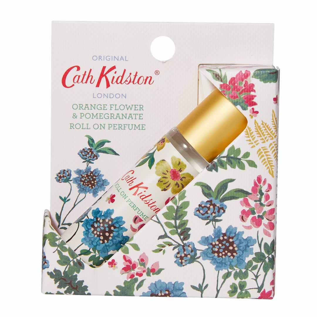 CathKidston(キャス・キッドソン)『ロールオンパフュームジェル オレンジフラワー&ザクロの香り トワイライトガーデン』の使用感をレポ!に関する画像7