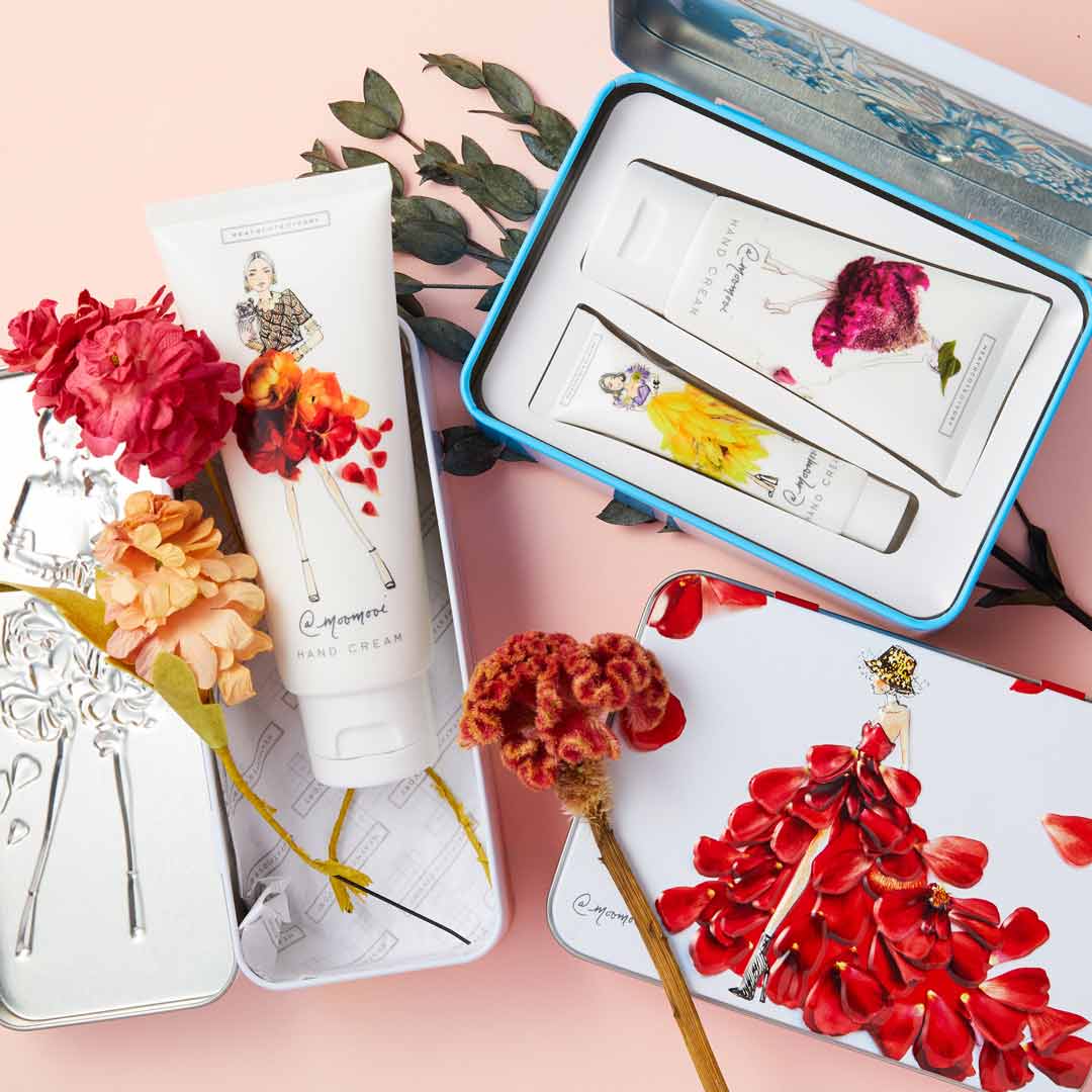HEATHCOTE&IVORY(ヒースコート&アイボリー)『#SomeFlowerGirls ハンドクリーム in Tin』をレポ!に関する画像1