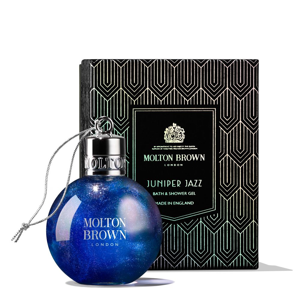 オーナメントでバスタイムが華やぐMOLTON BROWN(モルトンブラウン)『ジュニパージャズ バス&シャワージェル フェスティブボーブル』の使用感をレポに関する画像8