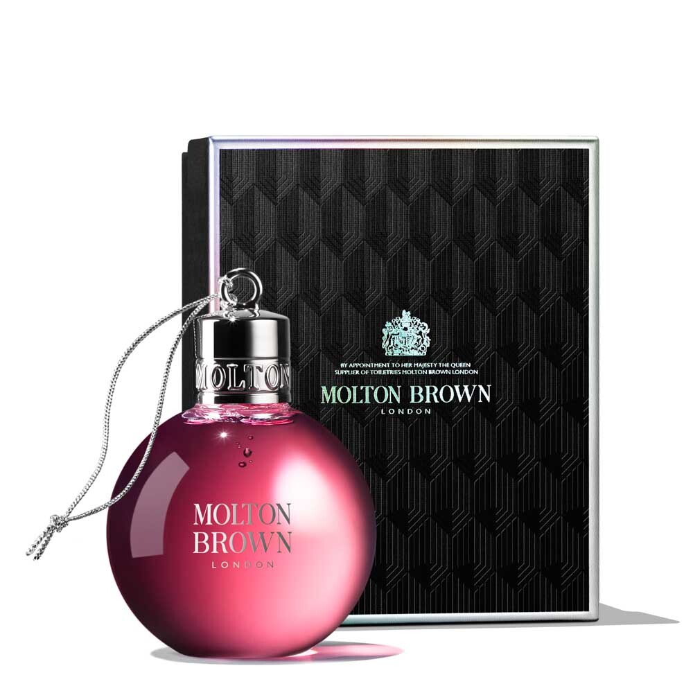 大人っぽいピンクが美しいMOLTON BROWN(モルトンブラウン)『ピンクペッパー バス&シャワージェル フェスティブボーブル』の使用感をレポに関する画像4