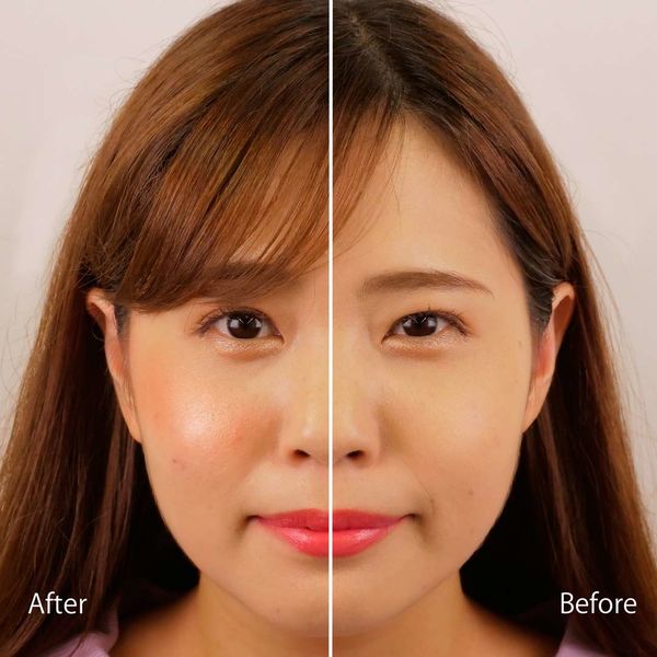 Makeup Revolution(メイクアップレボリューション)ブラッシングハート ピーチキーン 3つのカラーがブレンドされたチークで立体的なツヤ感ほっぺに!に関する画像7