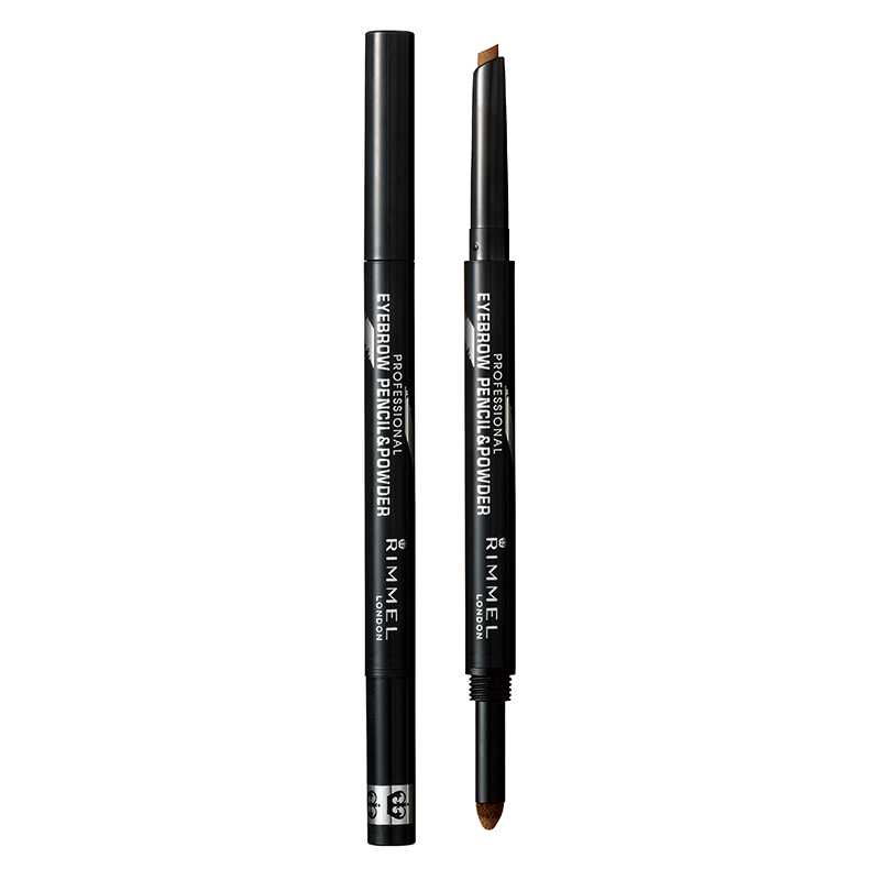 1本で2役こなしてくれるRIMMEL(リンメル)『プロフェッショナル アイブロウ ペンシル&パウダー 002 キャメルブラウン』をご紹介に関する画像1