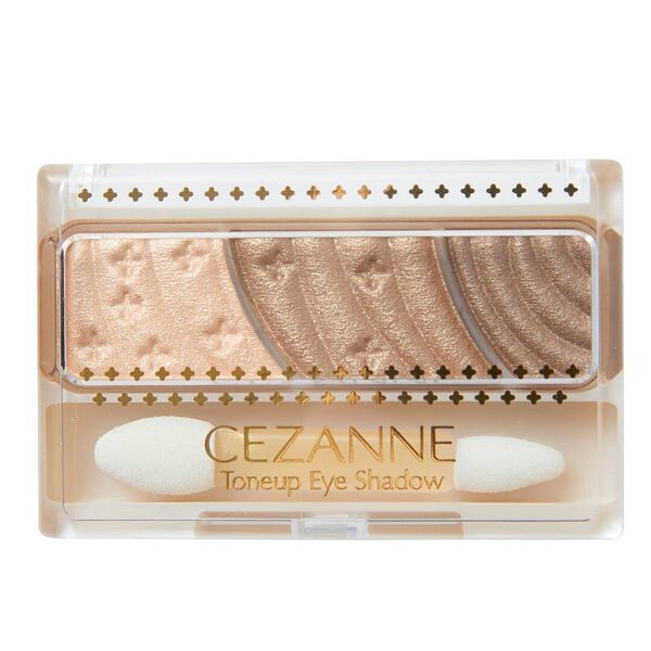 毎日のアイメイクを簡単にかわいく♡ CEZANNE(セザンヌ)『トーンアップアイシャドウ 01 ナチュラルブラウン』の使用感をレポ!に関する画像1