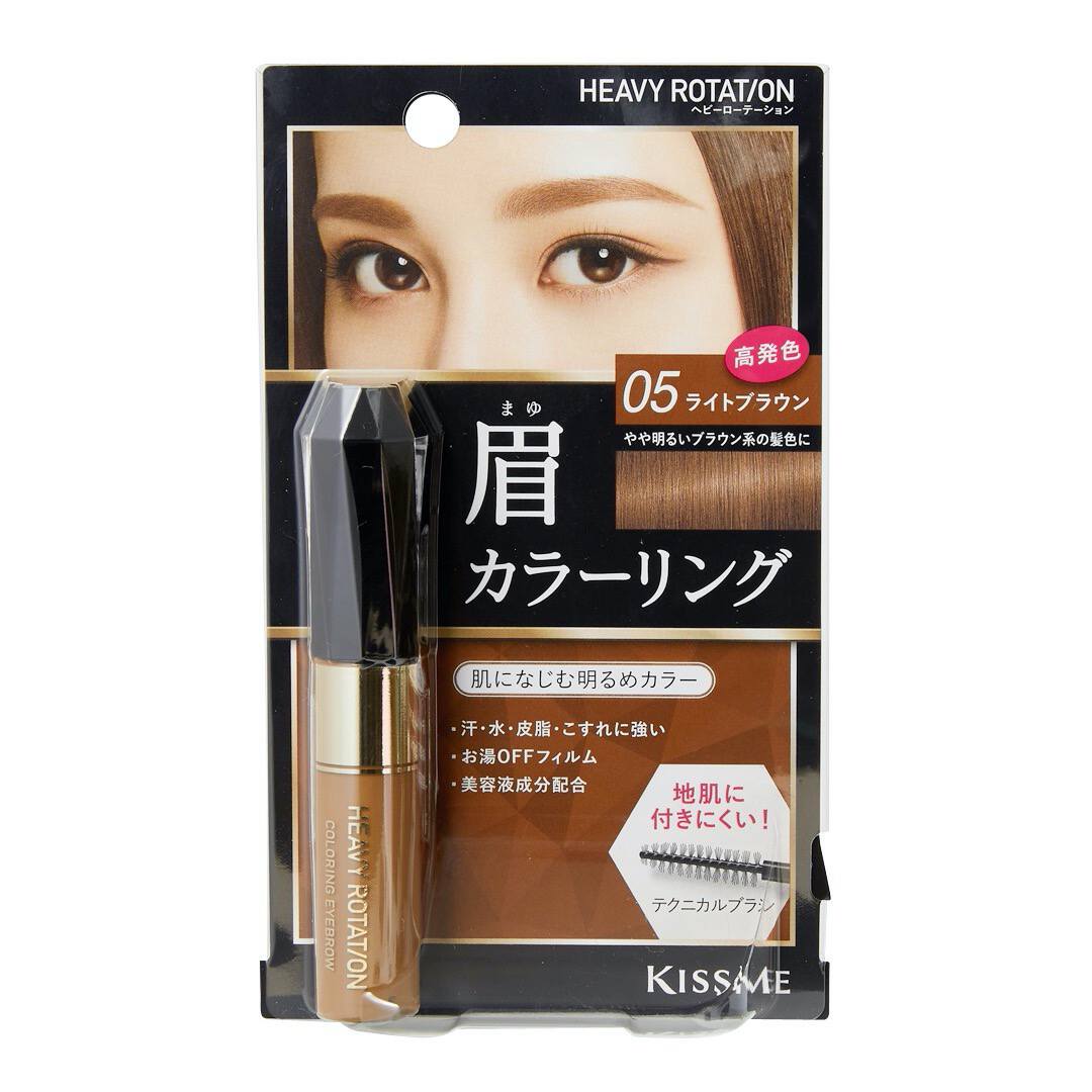しっかり発色して垢抜け眉に。HEAVY ROTATION(ヘビーローテーション)『カラーリングアイブロウ R05 ライトブラウン』の使用感をレポ!に関する画像4