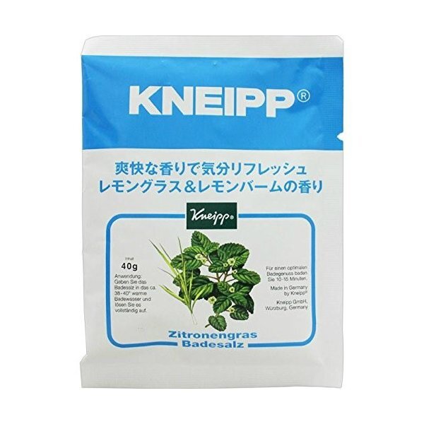 スッキリ爽やか気分になるKneipp(クナイプ)『クナイプ バスソルト レモングラス&レモンバームの香り』の使用感をレポに関する画像1