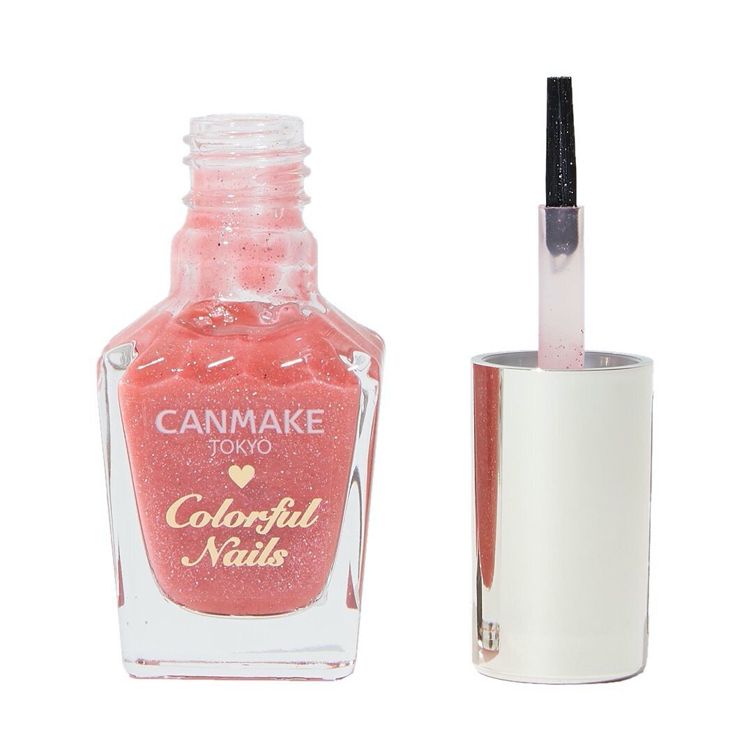 ツヤ・持ち・塗りやすさの三拍子!CANMAKE(キャンメイク)『カラフルネイルズ N09 ピーチスカッシュ』の使用感をレポ!に関する画像1