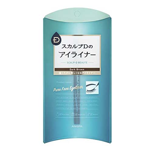 アンファー ANGFA スカルプDボーテ ピュアフリーアイライナー ダークブラウン 0.56mL