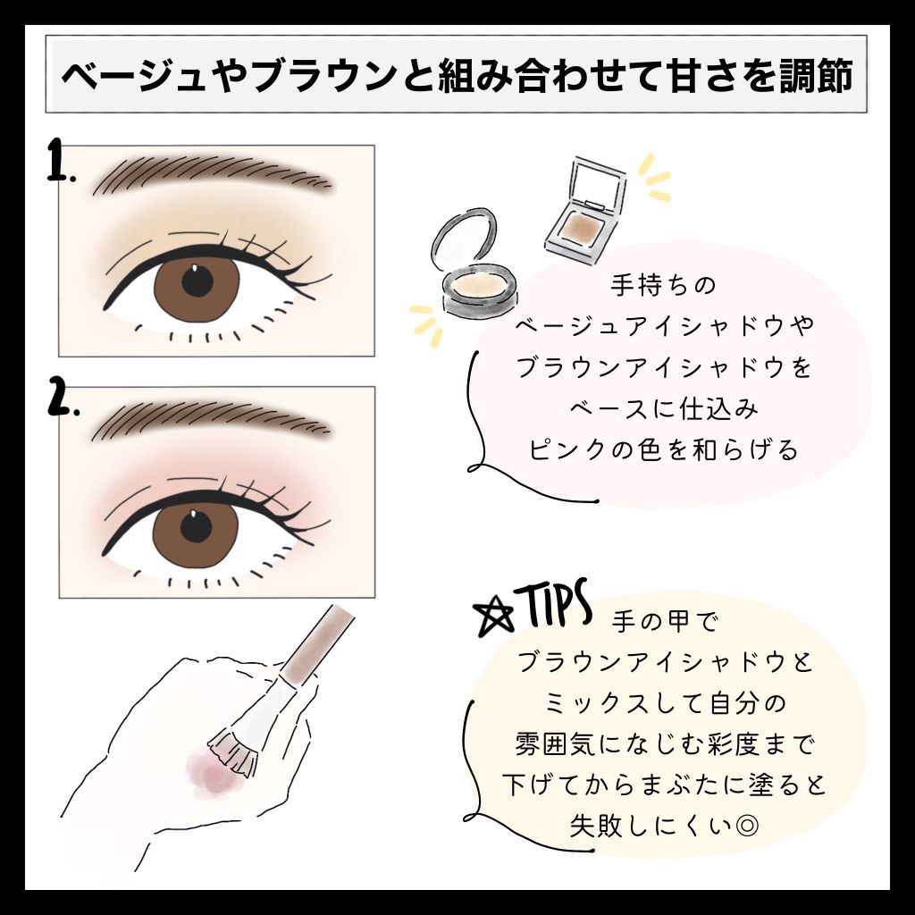 【おすすめ10選】実は万能! ピンクアイシャドウは「使い方」がポイントの画像