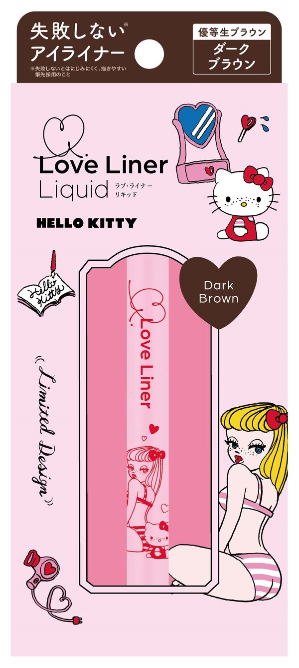 入手困難で話題!ラブライナーのサンリオ限定コラボデザインをNOINショップで買える♡色素沈着しにくいアイライナー全5色をレビュー紹介の画像