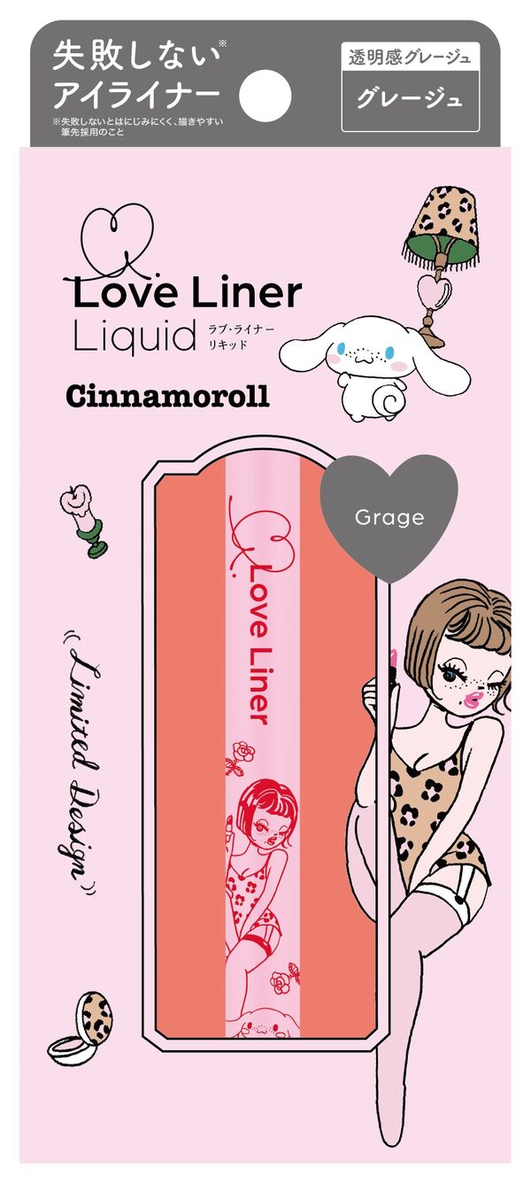 入手困難で話題!ラブライナーのサンリオ限定コラボデザインをNOINショップで買える♡色素沈着しにくいアイライナー全5色をレビュー紹介の画像